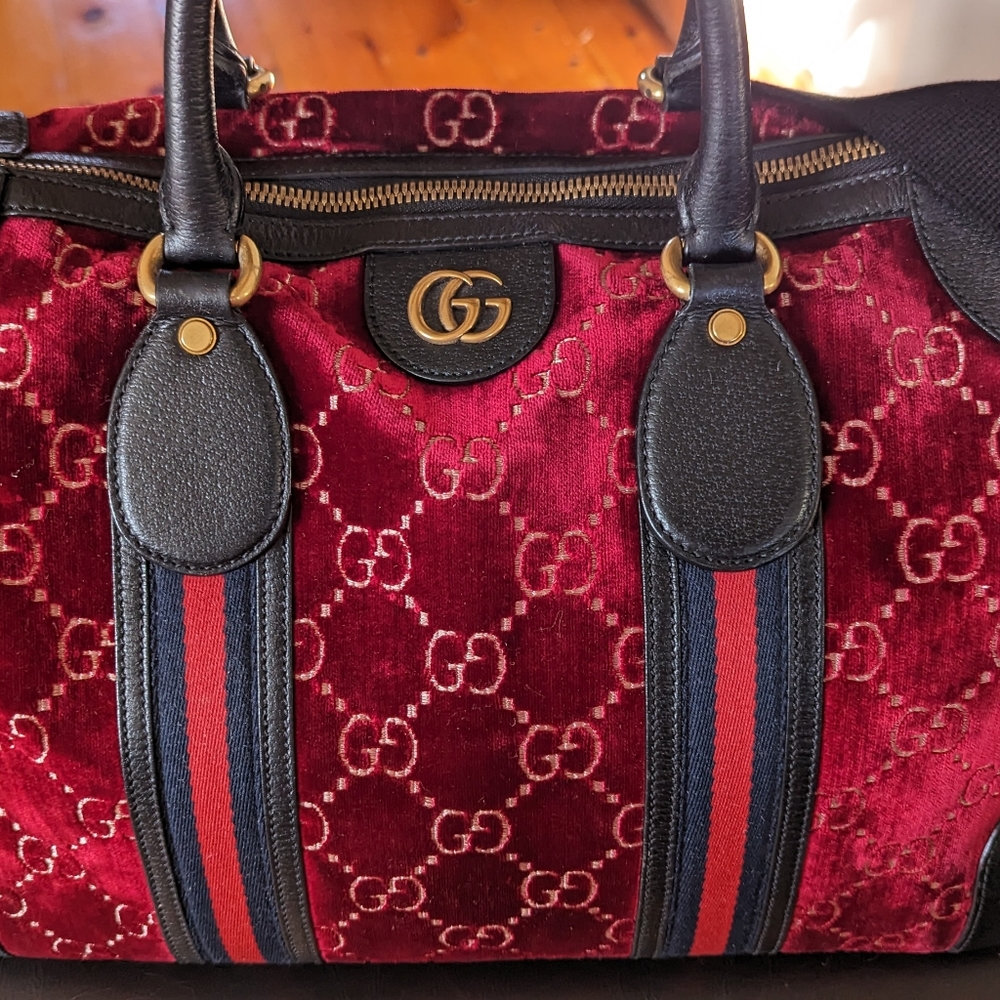 Gucci Convertible Duffle Bag GG‎ - Picture 5 of 14